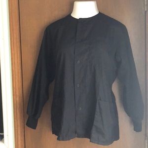 Black scrub top